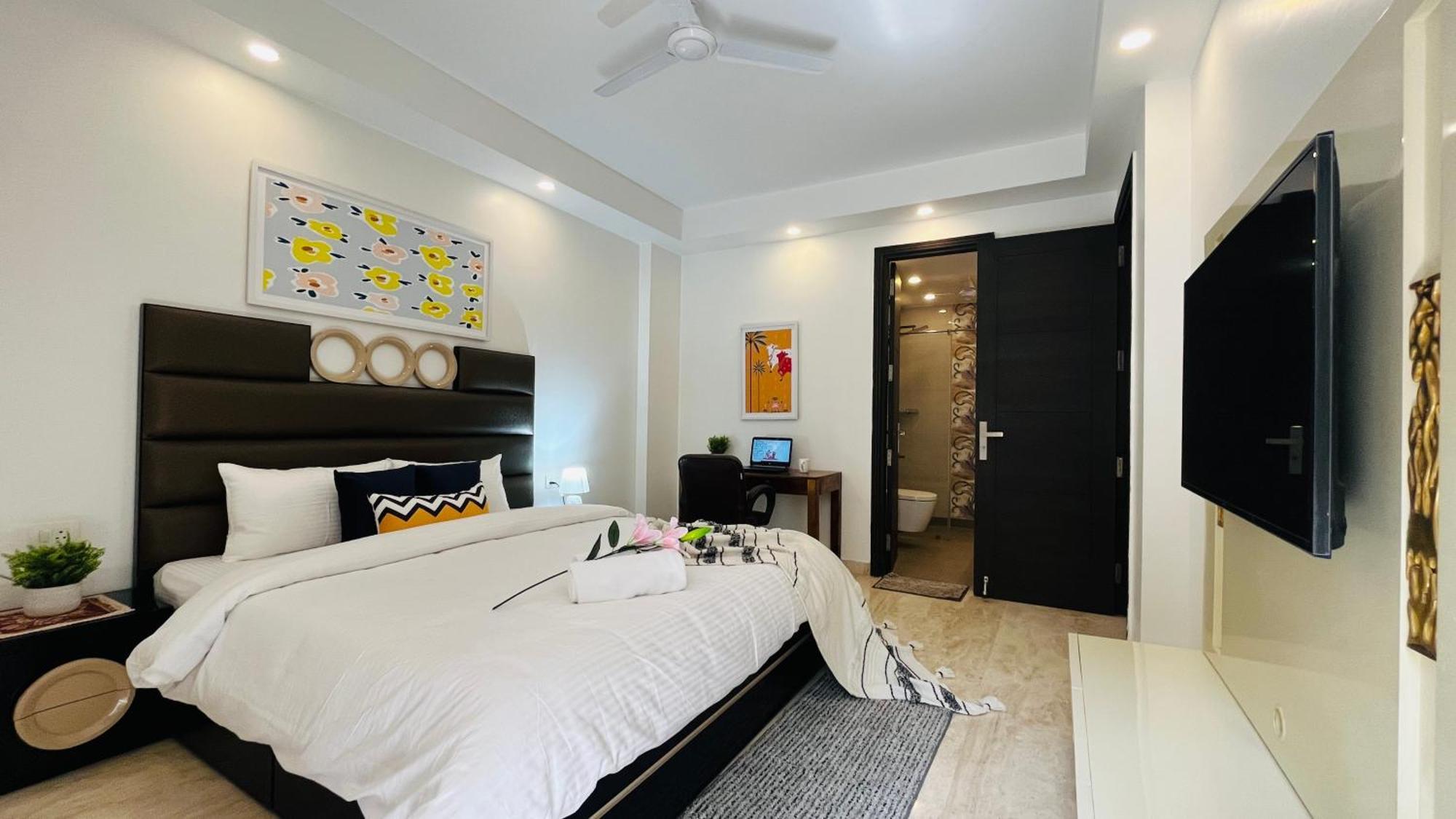 Olive Service Apartments - Greater Kailash Ню Делхи Екстериор снимка