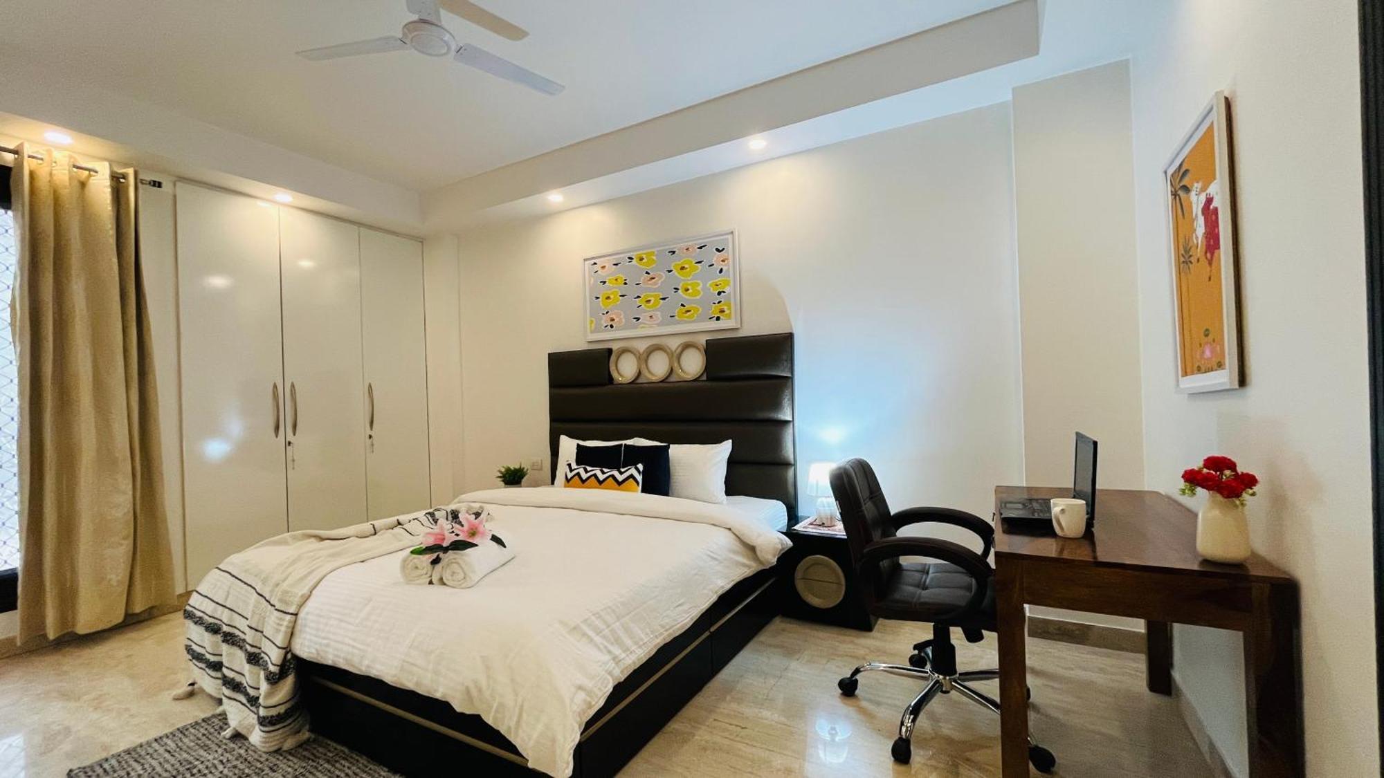 Olive Service Apartments - Greater Kailash Ню Делхи Екстериор снимка
