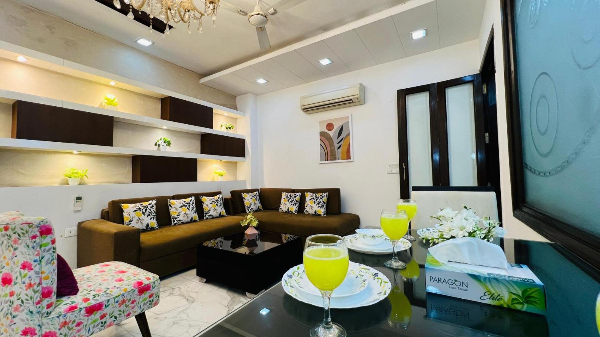Olive Service Apartments - Greater Kailash Ню Делхи Екстериор снимка