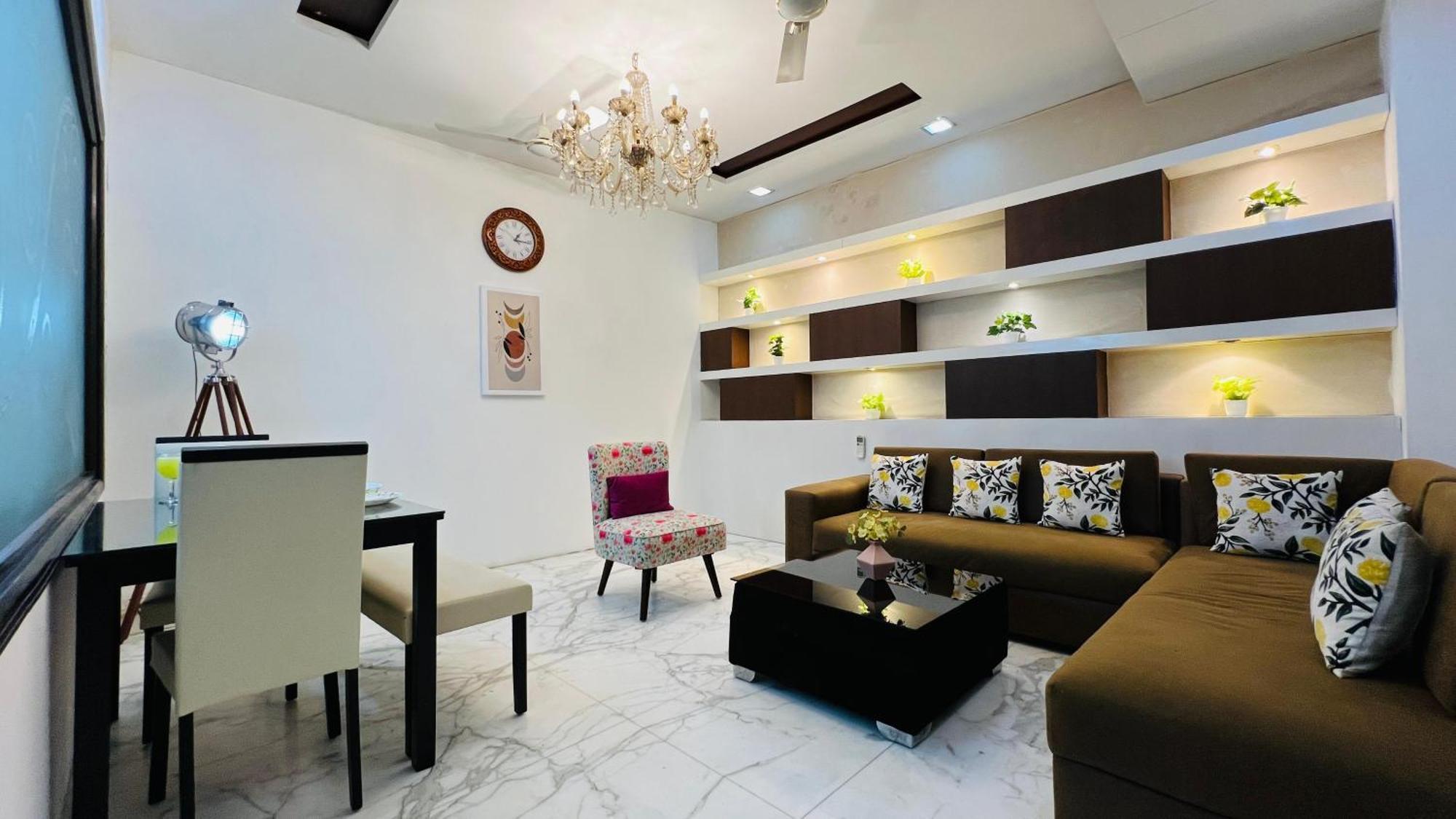Olive Service Apartments - Greater Kailash Ню Делхи Стая снимка