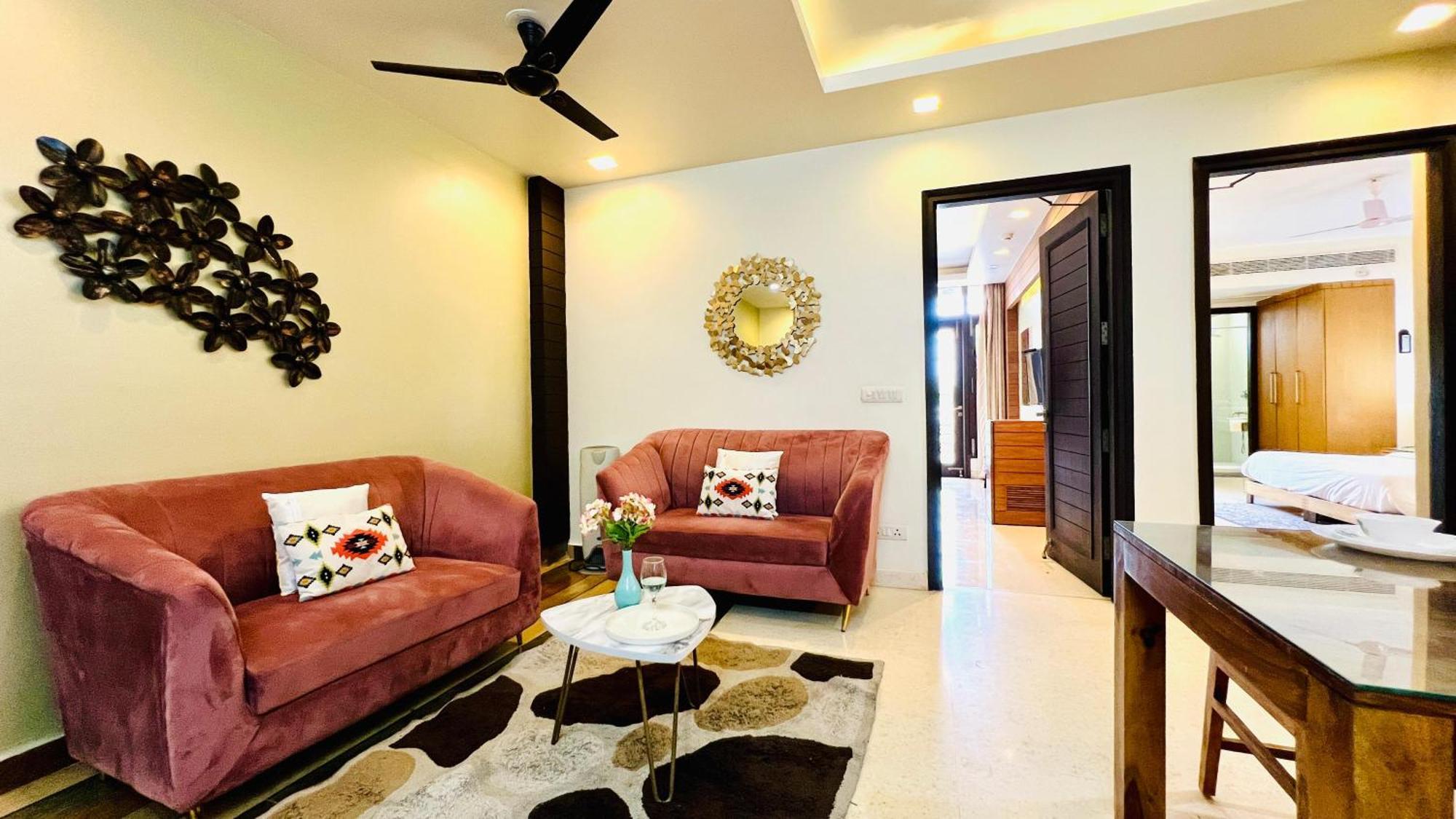 Olive Service Apartments - Greater Kailash Ню Делхи Екстериор снимка
