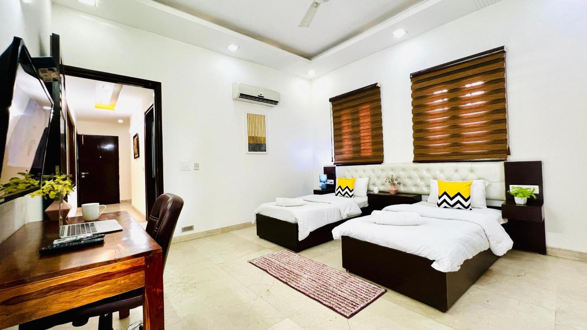 Olive Service Apartments - Greater Kailash Ню Делхи Стая снимка