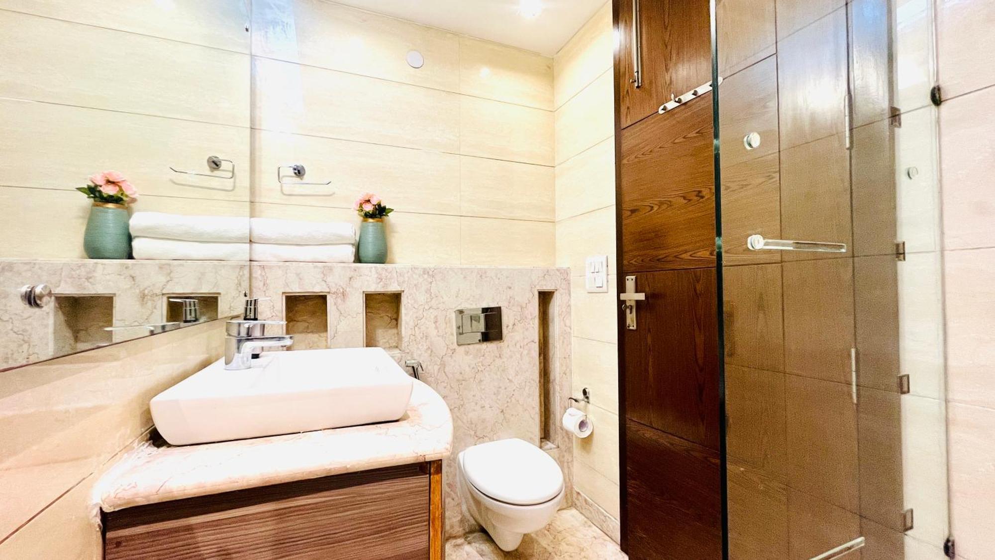 Olive Service Apartments - Greater Kailash Ню Делхи Стая снимка